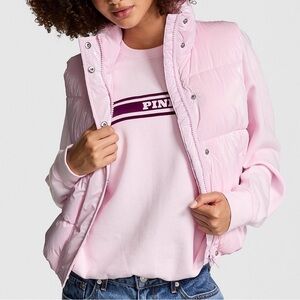 Pink Puffer Vest. Victoria’s Secret PINK